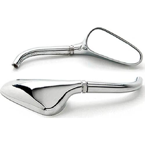 Brand new Black / Chrome Golf Club Mirrors L&R For Kawasaki VN Vulcan Classic Nomad Drifter 1500