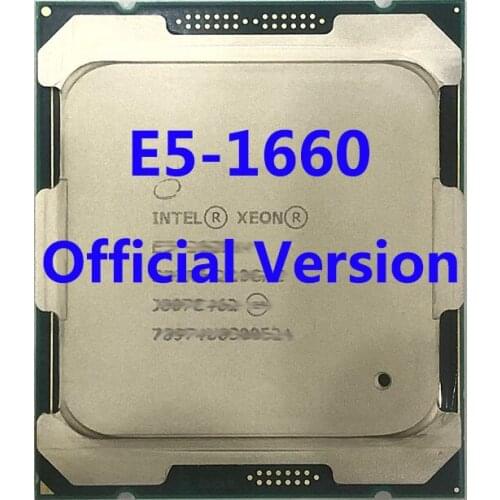 E5-1660 Official Verasion CPU Intel Xeon rocessor 3.3Ghz 6-Core 15M TPD 130W FCLGA2011 For X79 Motherboard