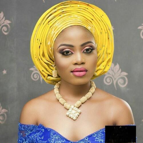 Lovely Gold Beaded Costume Accessory for Women Dubai Party Necklace Earrings Beauty Jewelry Naija Free Shipping WX005