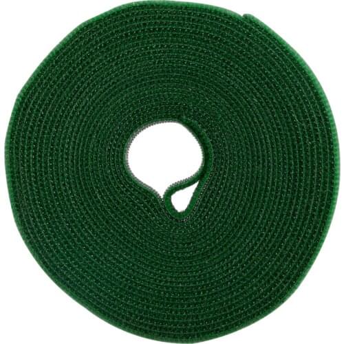 Plant Pot Vines Strapping Buckle Self-Adhesive Hook Garden Support Cables Reusable Durable Nylon Polyester Greenhouse Lianas