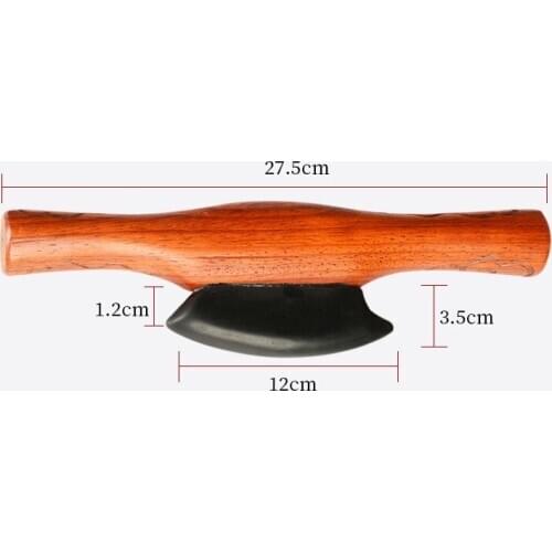 Moxibustion massage Meteorite scraping squeegee scraping plate non-electric heat scraping instrument back dredge