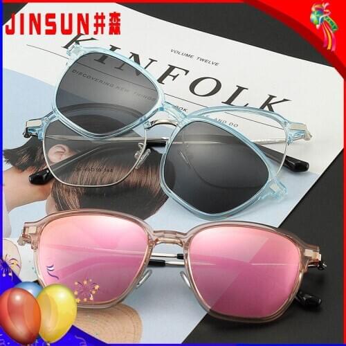 Driving Sunglasses Men Women Myopia Optical Prescription Sunglasses Polarized Magnetic Clip-on Glasses Square Spectacles Frame