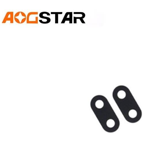 2pcs 100% New Retail Back Rear Camera Lens Camera Cover Glass With Adhesives For Xiaomi Redmi hongmi Note7 Note 7