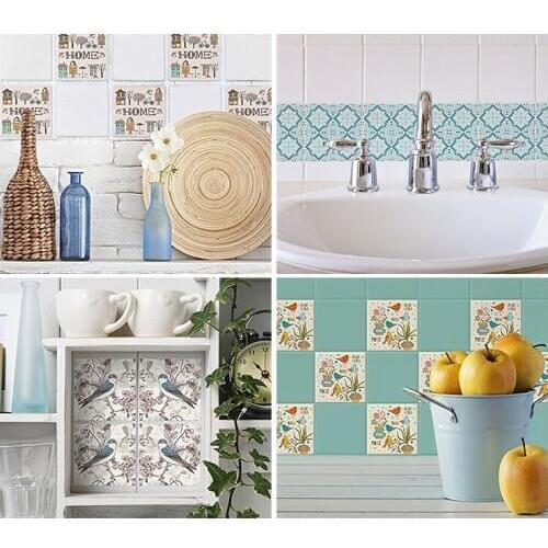 Toilet 3D self-adhesive wall adhered to waterproof and moisture-proof wall with environment-friendly 3D wall stickers