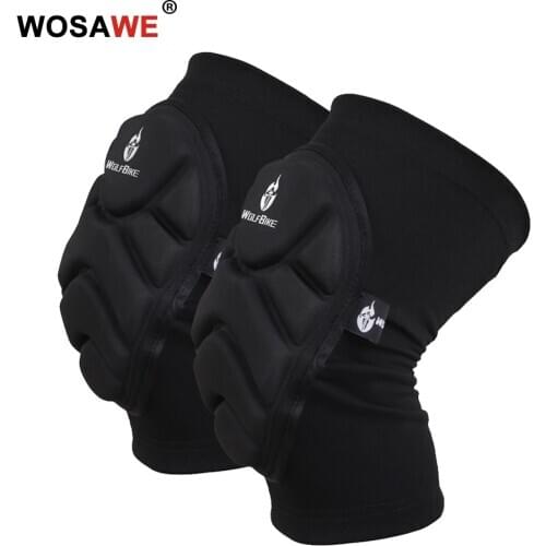 WOSAWE Motorcycle Knee Protector MTB DH Bike Cycling Protection Set Motorcycle Dancing Knee Brace Support Gear Protector Guards