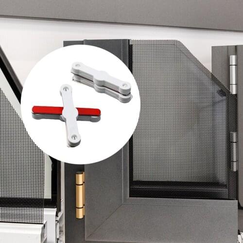 Screen Window Installation Buckle Free Perforation Mesh Retainer Traceless Letter Buckle Fixed Clip Sealing Strips Windows