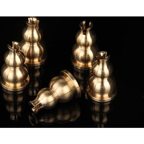 Gold Incense Holder Gourd Burner Coil Home Joss-stick Stand Decoration Tibetan Docor