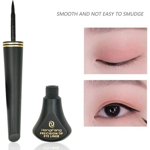 1pc Pro Eyeliner Pen Waterproof Sweatproof Non-marking Durable Not Easy To Smudge Hard Lazy Eyeliner Eye Comestics