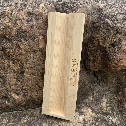 COURNOT Wooden Tobacco Rolled Rolling Tray Handmade Wooden Herb Stash Case Accessories Pocket Size