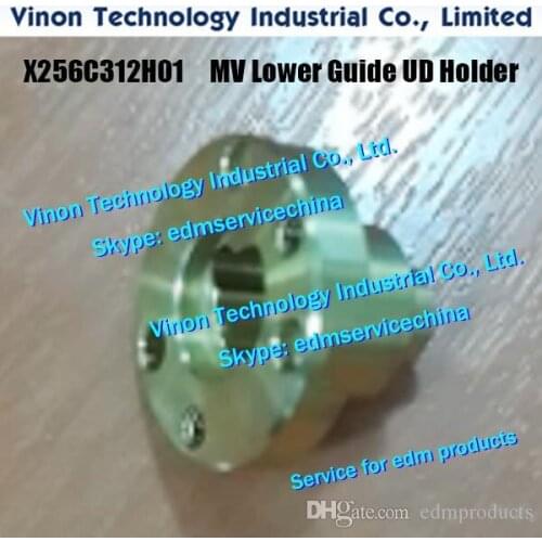 DEY52A edm Lower Guide (UD) Holder for Mitsubishi MV1200S,MV2400S machines DEY5200, X256C312H01, X256-C312-H01, 283255 for MV