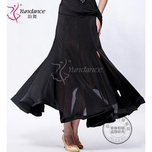 Customized Lady Ballroom Dancing Skirt Modern Dance Dress Waltz Valse Tango Galop Fox Trot Social Dance Dress Skirt B-2650