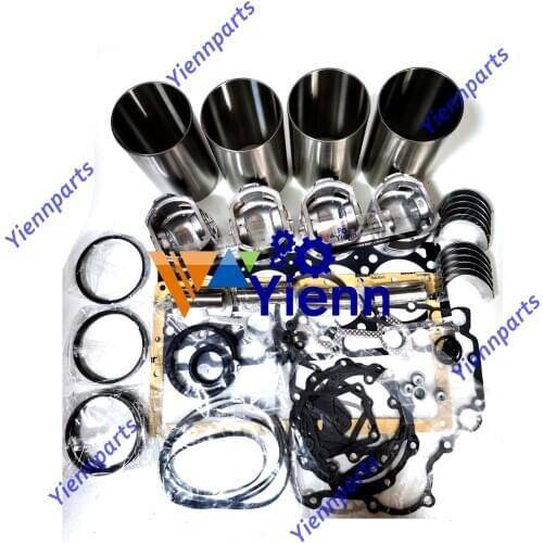 For Caterpillar cat C3.6 Overhaul Rebuild Kit Full Gasket set Cylinder Liner Piston ring Bearing set Tractor Engine Spare Parts