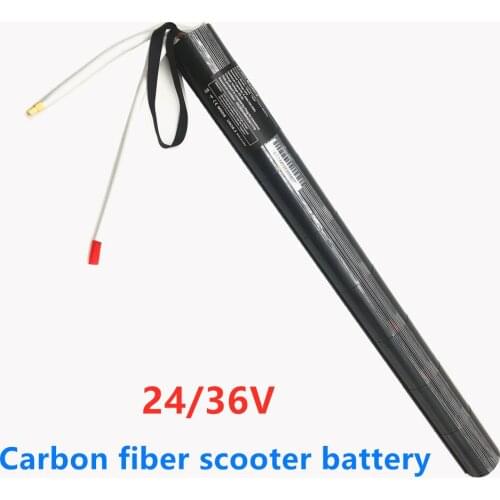 24V/36 V 4400-10400 MAH Lithium Battery Pack Is Suitable for Carbon Fiber Scooter, Carbon Fiber Scooter Replaceable Accessories