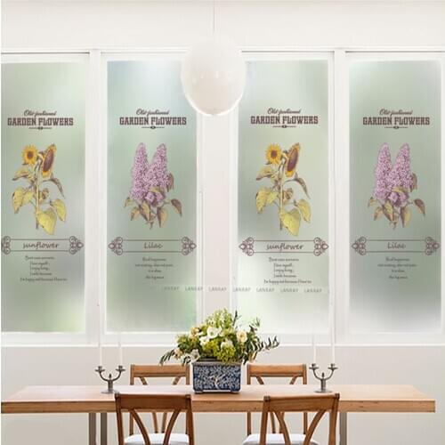 Frosted glass window sticker paper window sticker transparent opaque decoration toilet bathroom shading