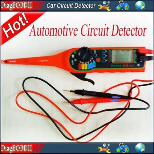 Multifunctional Automotive Circuit Detector, multimeter + voltage test + lighting lamp+probe ,best car circuit tester