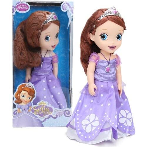 Hasbro 30cm Disneys Figure Sofia Sophia Princess Action Figure Collectible Model Dolls Toys