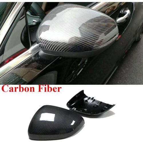 For Mercedes Benz CLA Class C118 CLA180 A Class W177 V177 A45 A35 AMG Carbon Fiber Car Side Wing Rearview Mirror Cover Trim Caps