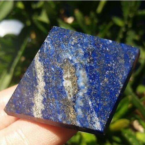 NATURAL Lapis Lazuli quartz crystal Pyramid healing