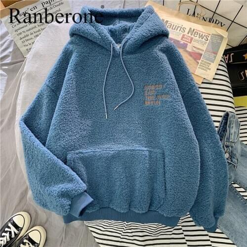 New Tracksuit Wives Autumn and Winter Hooded Loose Pocket Hoodies Womens Pullover Oversized Fitness Tracksuit 2020