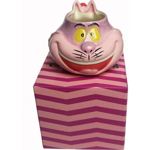 Large-capacity 3D Three-dimensional Cartoon Ceramic Mug Cat Mug Ceramic Cup Water Cup Personalized Coffee Cup Breakfast Milk Cup