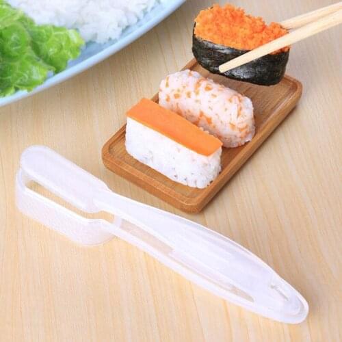Food Grade Plastic Sushi Mold Maker DIY Mould Rice Shshi Maker Tools With Hand Kitchen Tools Gafgets 16.5*2.8cm