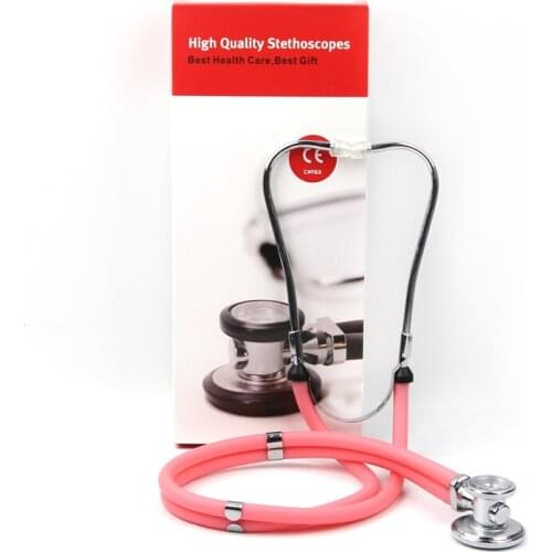 Portable Doublehead Double Tube Stethoscope Medical Doctor Professional Device Student Veterinarian Nurse Medical Device Healthy