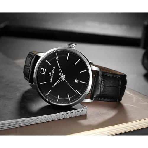 ROSELEN Mens Waterproof Watch