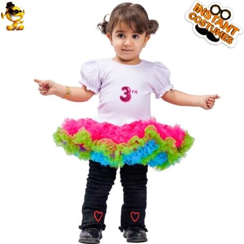 Cartoon Cute Toddler Short Sleeve Skirted for Little Girls Princess Dress Theme Party Princess Flower Girl Dress