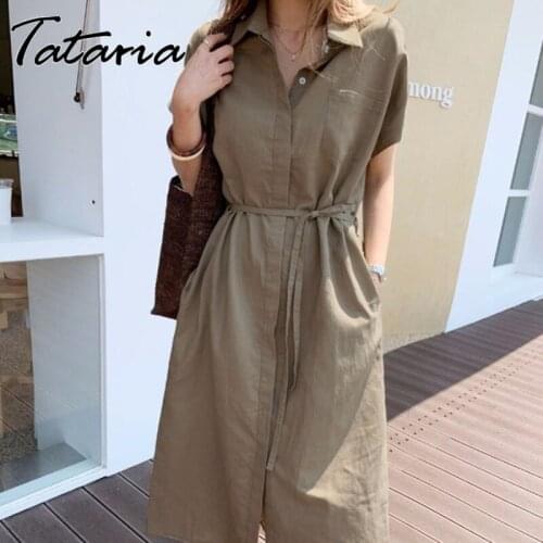 Tataria Summer Linen Dresses