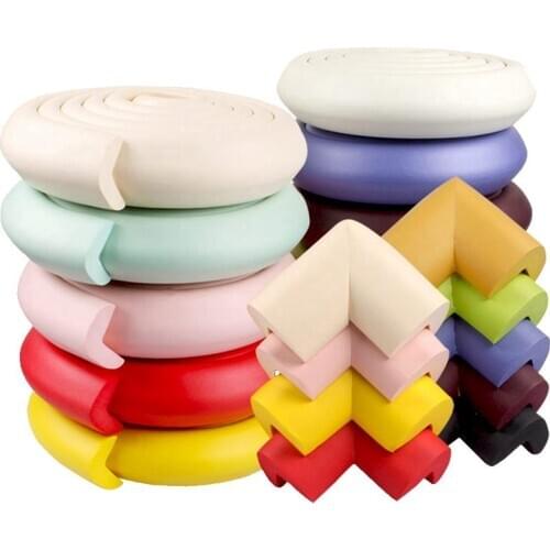 2M Baby Safety Corner Protectors Children Guards Glass Coffee Table Protection Anti-collision wall sticker Furniture Bumper Tool