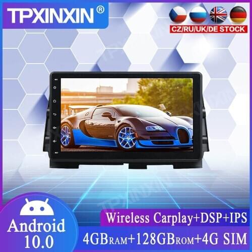 4+128G Android 10.0 For NISSAN KICKS 2016-2018 Car GPS Navigation Car Multimedia Player Auto Radio Tape Recorder Stereo Headunit