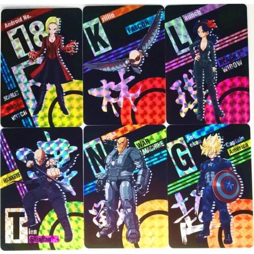 9pcs/set Super Dragon Ball Z Cosplay Heroes Battle Card Ultra Instinct Goku Vegeta Game Collection Cards