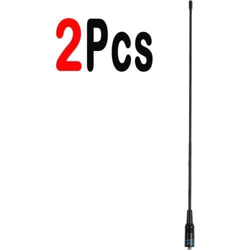 2 Pcs Nagoya NA-771 Gain Antenna Baofeng Antenna Signal Extend NA771 SMA-F Universal Portable Radio UV-5R UV-82 BF-888S