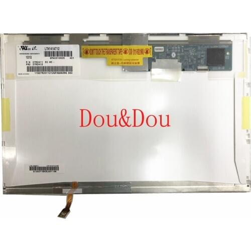 Free Shipping LTN141AT12 B141EW05 V.3 LP141WX5 TLN1 With Buckle For DELL E5400 E5500 E6400 Replacement Display