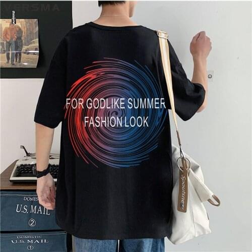 VERSMA High Street Oversized Hip Hop Streetwear Cotton T-shirt Men Women Summer Gothic Vintage Printed Tshirt Male Dropshipping