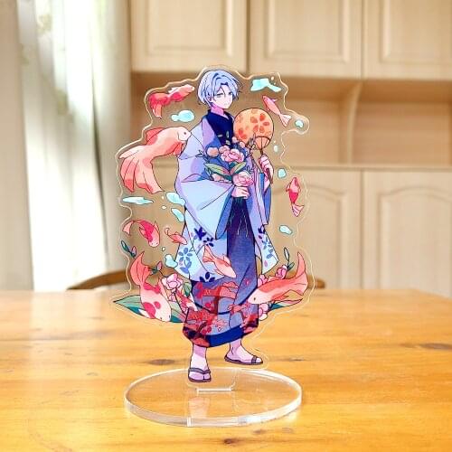 15CM Anime SK EIGHT SK8 the Infinity REKI LANGA Spring Kimono Series Stand Model Plate Creative Cute Acrylic Desktop Toy Gift