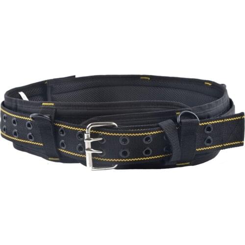 Multifunctional hangable breathable waist pad to lighten the load, tool kit belt work belt