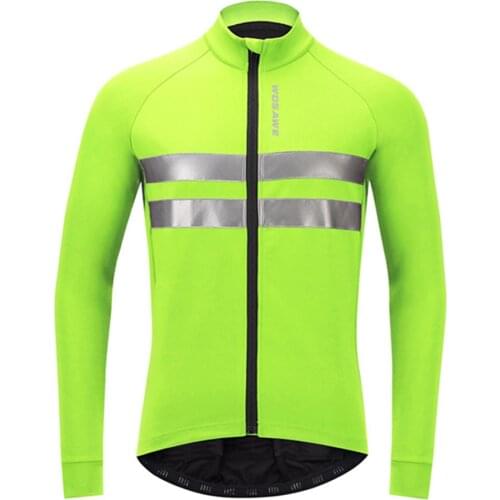 Mens Reflective Cycling Jacket Windproof Waterproof Mountain Bicycle MTB Wind Coat Running Riding Bike Windbreaker