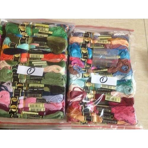 8TH CXC Threads Similar DMC 1341 Pcs/Lots YOUR COLOR COcross stitch Cross Stitch Embroidery Thread Floss-- Meter Long 6 Strand