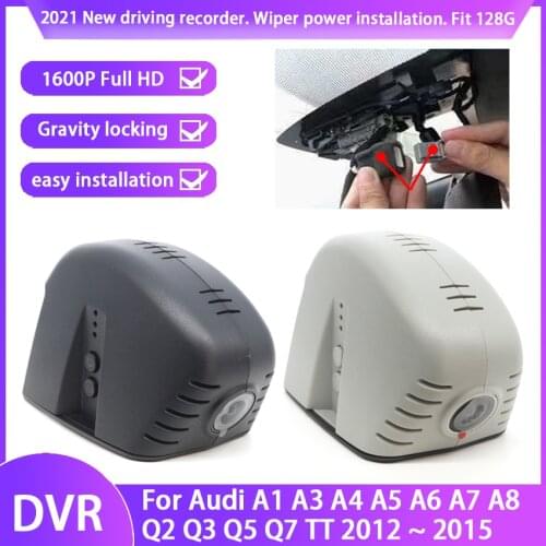 New! Plug and play Car DVR Video Recorder Dash Cam Camera For Audi A1 A3 A4 A5 A6 A7 A8 Q2 Q3 Q5 Q7 TT 2012 ~ 2015 Full hd 1600P
