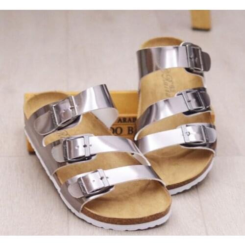 Cork sandals woman platform sandals narrow band flip flops upscale slippers belt hasp gladiator sandals design summer shoes