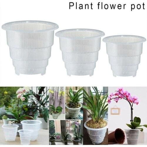 Transparent Root-controlling Succulent Flower Pots Plastic Containers for Flower Gardening Flower Pots Home Gardening Accessorie