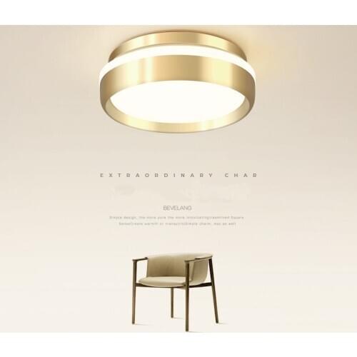 Aisle corridor lamp simple modern creative personality porch balcony light luxury net red ceiling lamp round cloakroom lamp