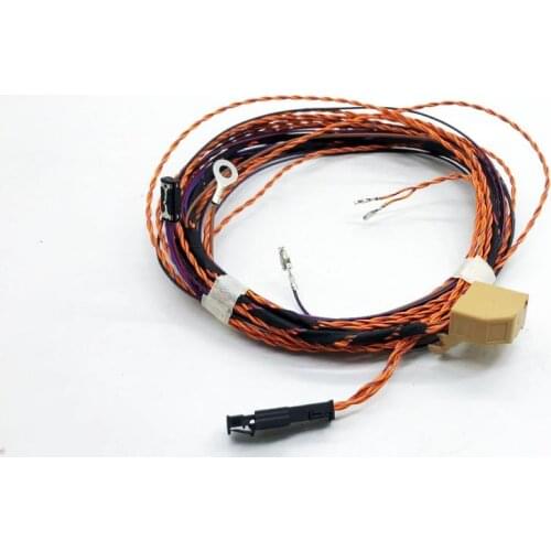 Rear OPS 4K Parking Canbus Install Wire Canbus Gateway Adapter Cable For V W PQ35 Passat B6 7 CC Golf 6 Tiguan