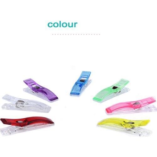 Garment Clips for Fabric Quilting Craft Sewing Knitting Crochet DIY Patchwork Fixed Fabric Clamps Sewing Craft Quilt Clips