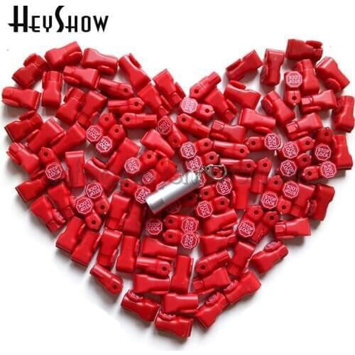 101 EAS Hook Display Stop Lock Security Locking Hook Retail Store Display Anti-lost Antitheft Plastic Lock Catch With Magnet Key