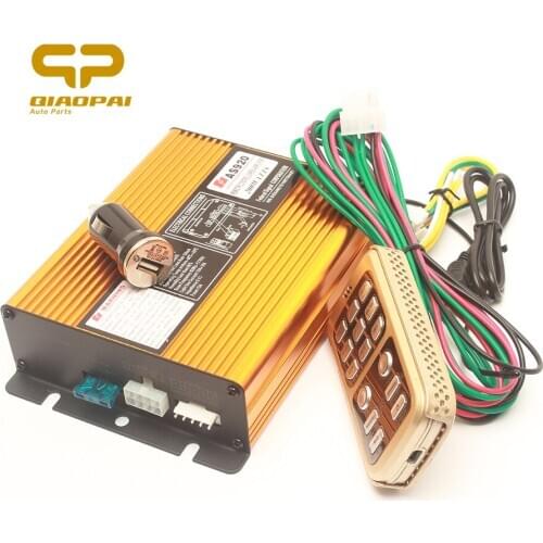 12V 200W Car Super Loud Soud Multi Sound Horn Universal Alarm Horn Wireless Remote Police Siren Loudspeaker Moto Train Megaphone