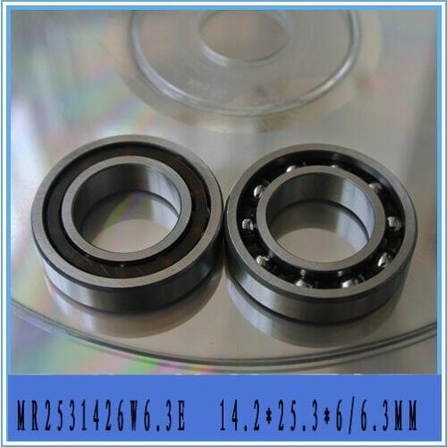 2 Pcs/lot 14.2X25.3X6/6.3 MR2531426W6.3E C3 ABEC-5 Rear Engine Bearings fit for Novarossi