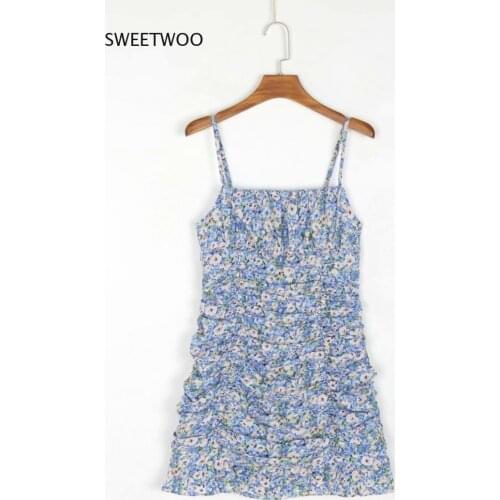 2021 plus-size womens clothing dress sexy halter floral drape casual party dress lady dress tights womens clothing