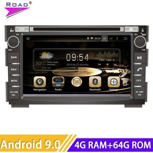 Autoradio Android 9.0 Car Multimedia DVD Player Radio For KIA Ceed 2006 2007 2008 2009 2010 2011 2012 Stereo GPS Navigation 2Din